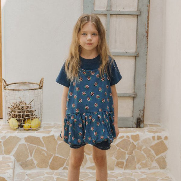 Balloon Mini Dress Korean toddler dress in ivory made in Korea