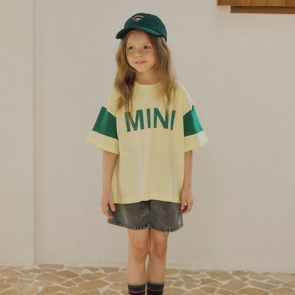 USA Cap Korean kids accessory in beige made in Korea