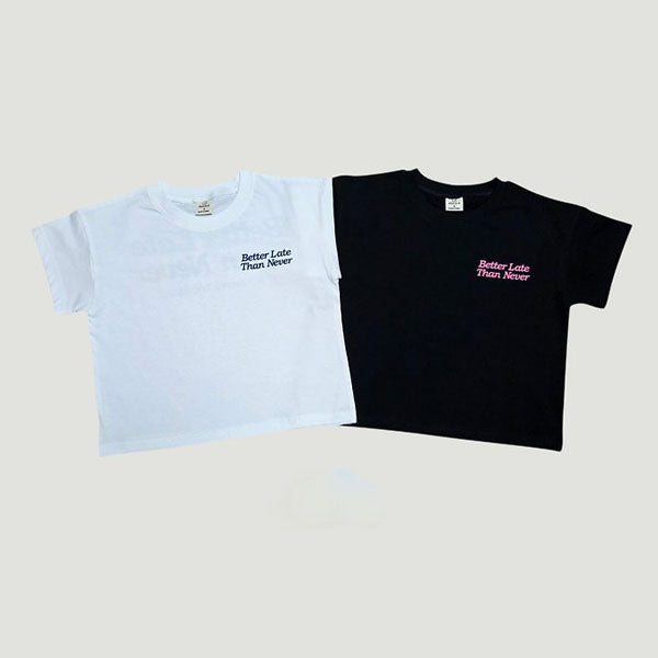 Better Tee Korean toddler t-shirt in ivory made in Korea