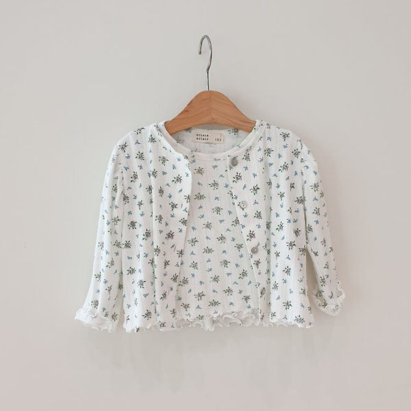 Bella Set Korean toddler set in ivory made in Korea