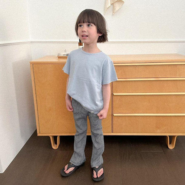 Lily Pants Korean toddler pants in heather made in Korea