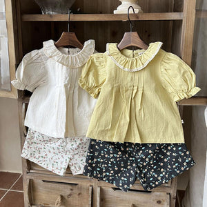 Lemon Collar Blouse