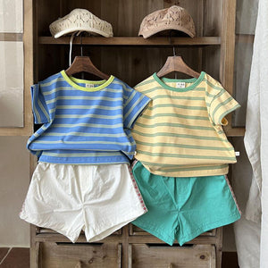 Triple-Stripe Tee