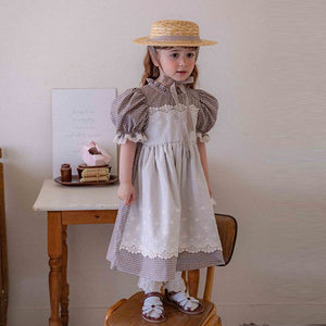 Kids Zegna Apron Dress