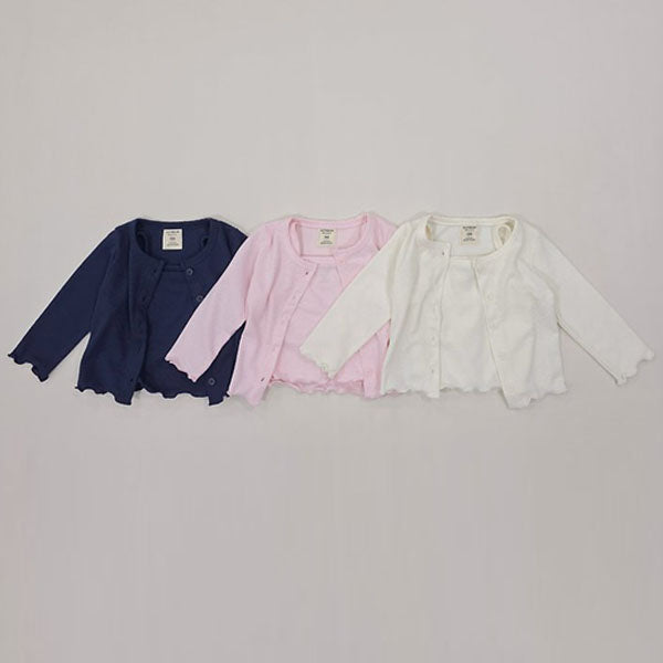 Nalnali Cardigan Set Korean toddler sweater in navy made in Korea