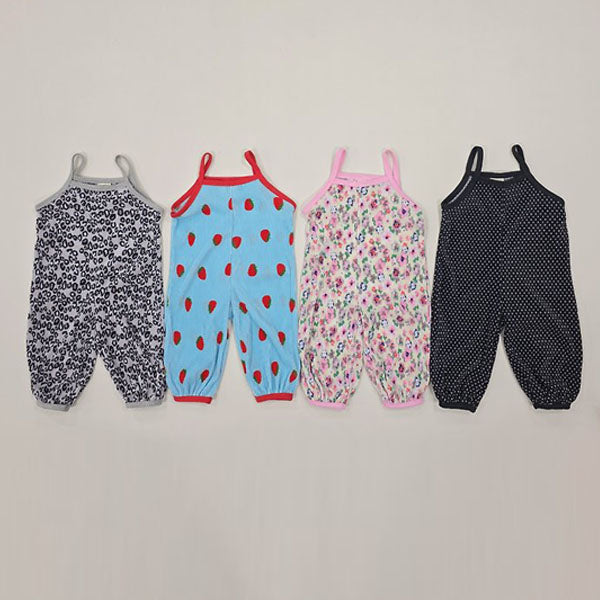 Pojjak Pleated Jumpsuit Korean toddler jumpsuit in dot made in Korea