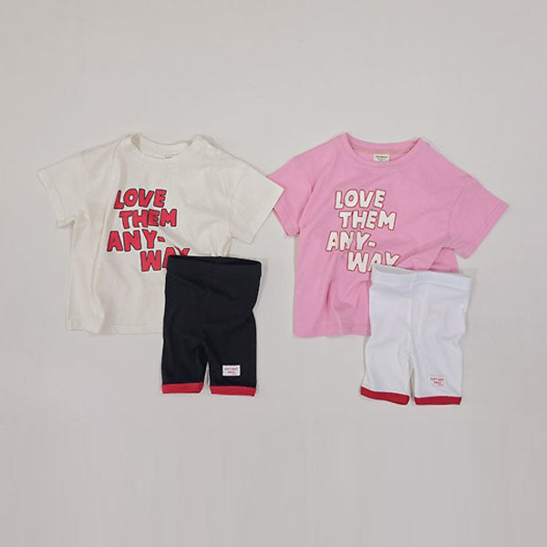 Any Way Leggings Set Korean toddler pants in pink made in Korea