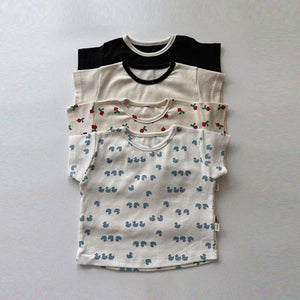 Ribbed Short Sleeve Tee