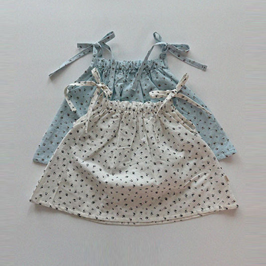 Nana Blouse Korean infant blouse in blue made in Korea