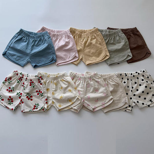 Summer Shorts Korean infant shorts in blue made in Korea