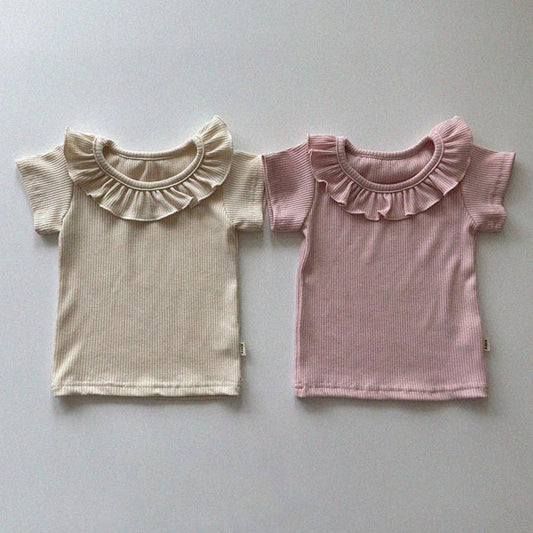 Olivia Blouse Korean infant blouse in yellow made in Korea