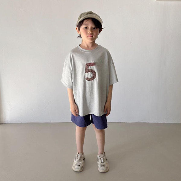 Dakko Basic Shorts Korean toddler shorts in beige made in Korea