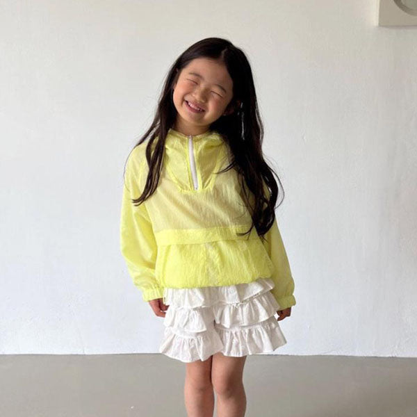Summer Anorak Korean toddler jumper in mint made in Korea