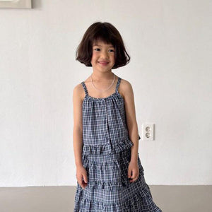 Check Check Sleeveless Blouse