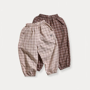 Retro Check Pants