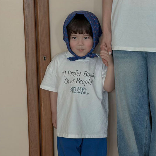 Perfect Tee Korean toddler t-shirt in white made in Korea