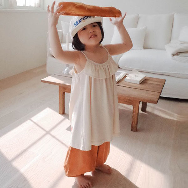 Baskin Dress Korean toddler dress in pink made in Korea
