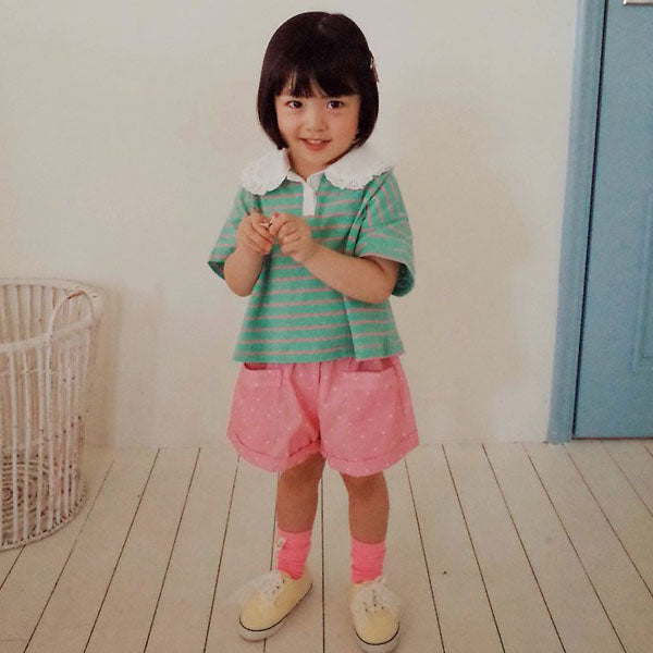From Pants Korean toddler pants in green made in Korea