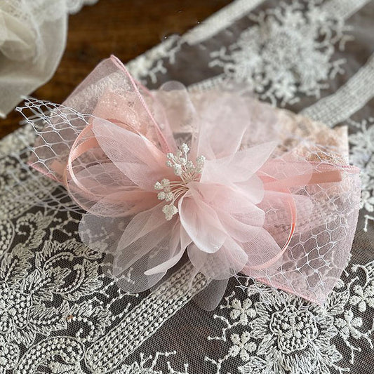 Rosé Hairband Korean kids accessory in cream made in Korea