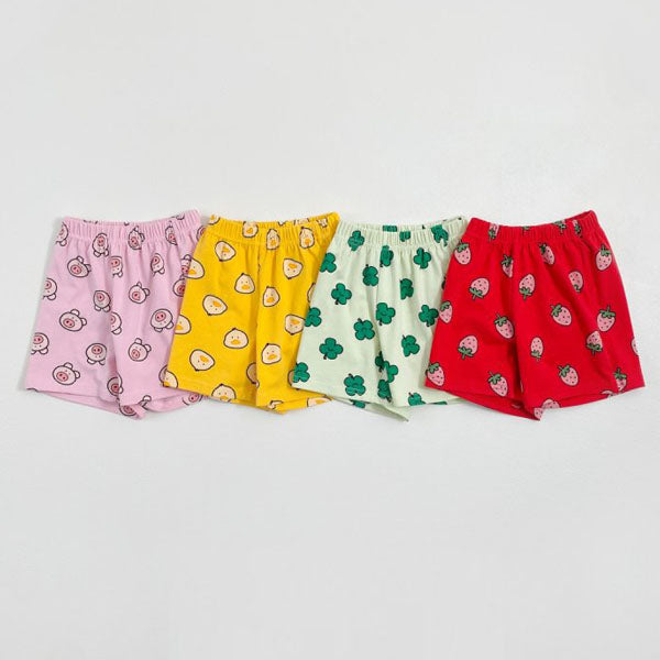 Happy Friends Pants Korean infant pants in pink(pig) made in Korea