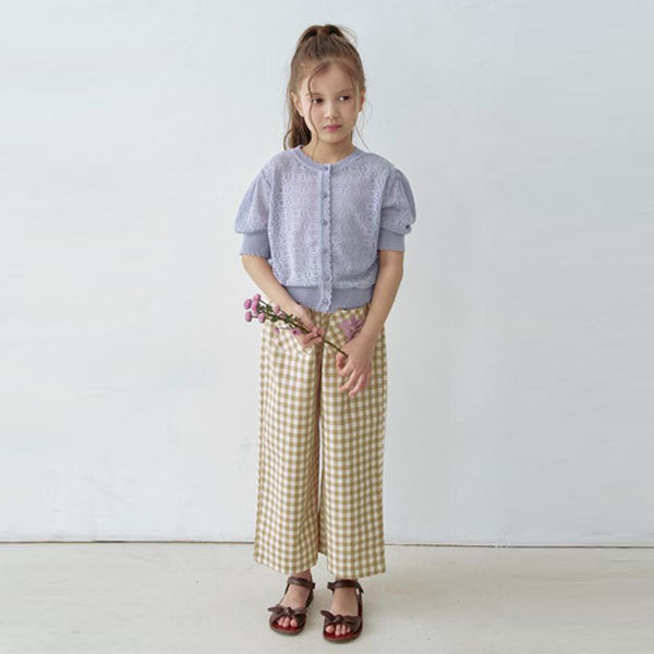 Pineapple Pants Korean toddler pants in beige made in Korea