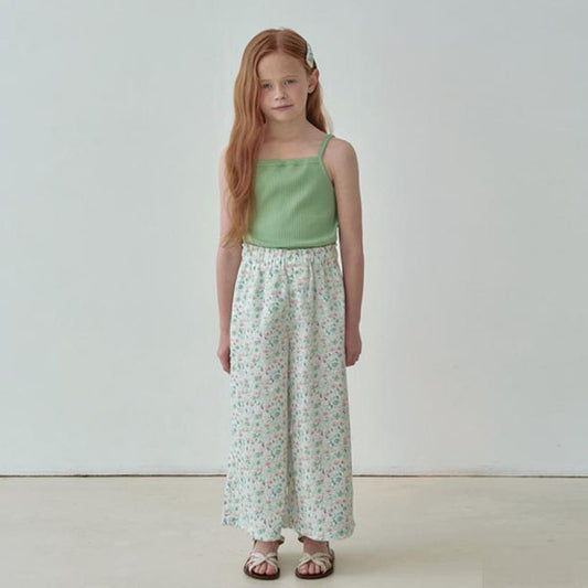 Saffron Pants Korean toddler pants in blue yellow made in Korea