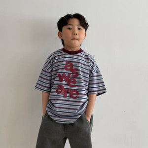 As We Are Stripe Tee Adult