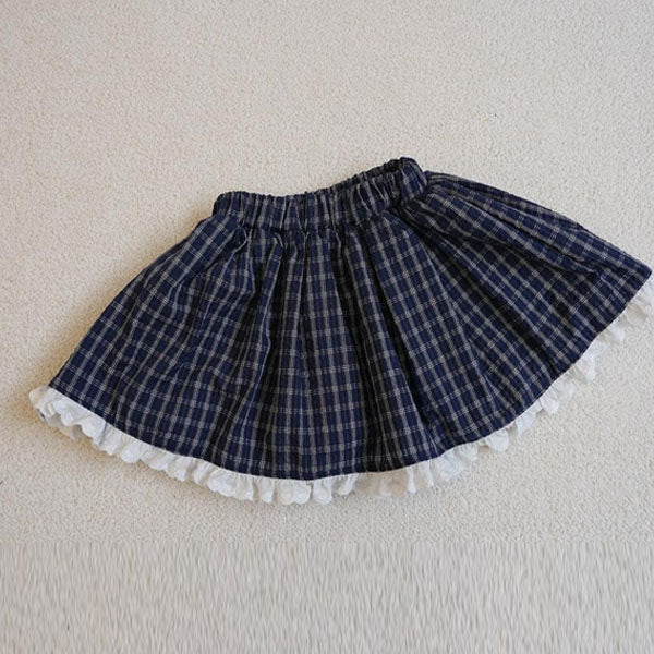 Jenny Skirt Korean toddler skirt in navy made in Korea
