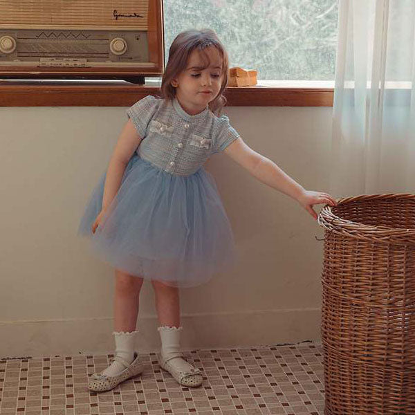 Coco Jour Dress Korean toddler dress in pink made in Korea