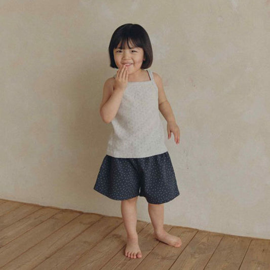 Clover Pants Korean toddler pants in ivory made in Korea