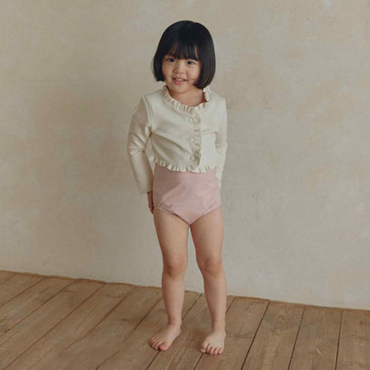 Bolero Swimsuit Korean toddler swimsuit in pink made in Korea