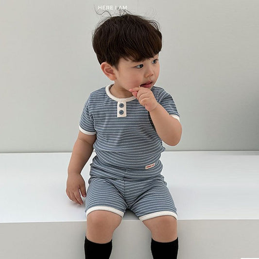 Day Mood Loungewear Korean infant loungewear in red made in Korea