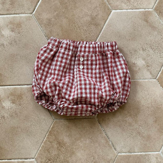 Green Bloomers Korean infant bloomer in beige made in Korea