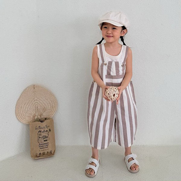 Days Overalls Korean toddler overall in yellow made in Korea