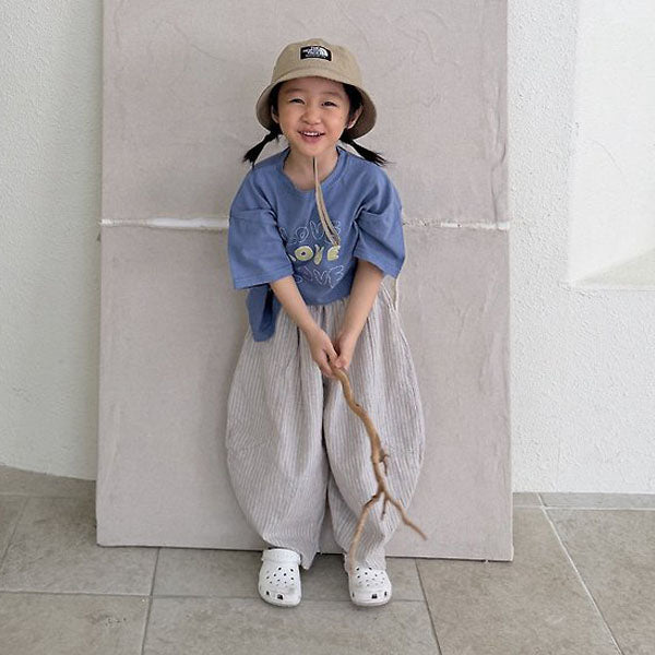 Peter Pants Korean toddler pants in beige made in Korea
