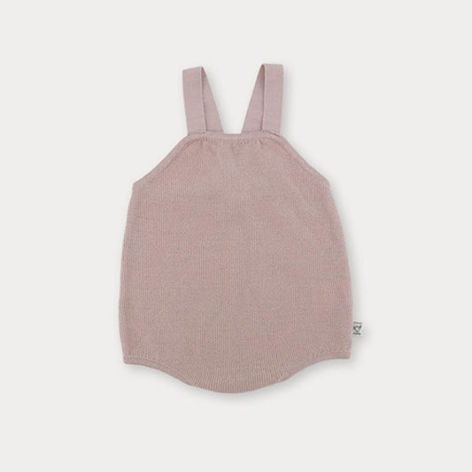 Bebe Overall Bodysuit Korean infant bodysuit in cream made in Korea