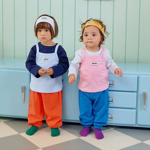 Jelly Mix Balloon-Fit Pants