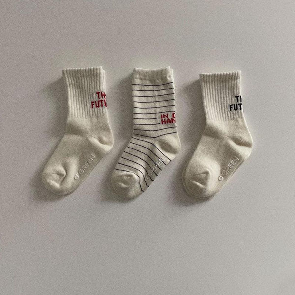 Future Socks Korean toddler accessory in set made in Korea