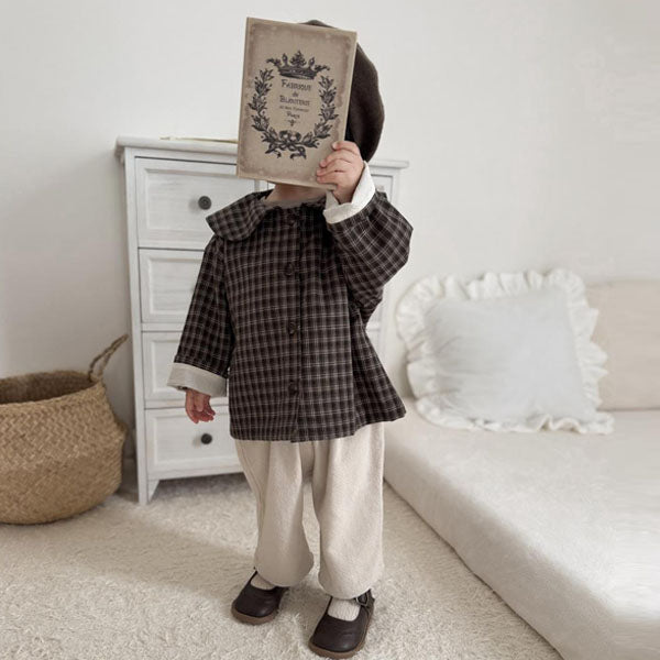 Seven Pants Korean infant pants in beige made in Korea