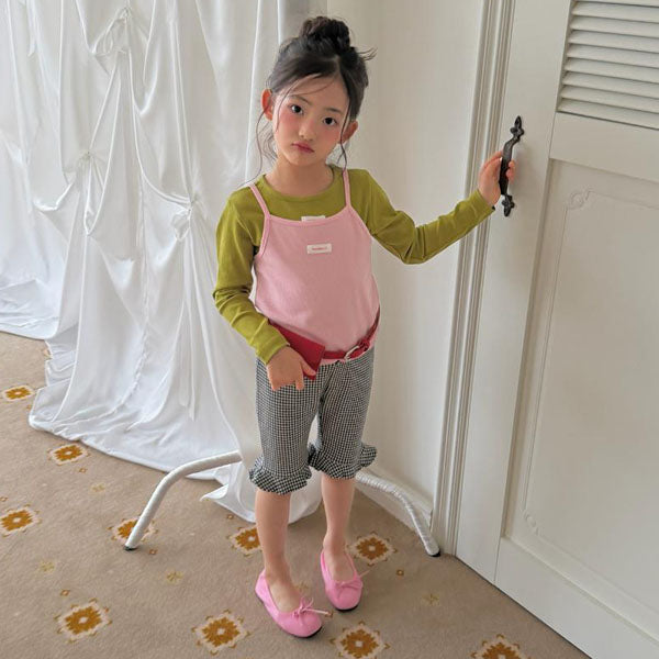 Margo Capri Pants Korean toddler pants in black made in Korea
