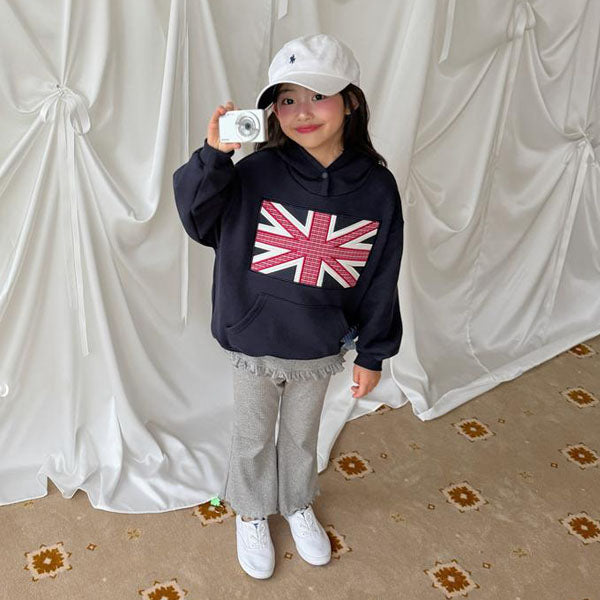 Titi Skirt Bootcut Pants Korean toddler skirt in heather made in Korea