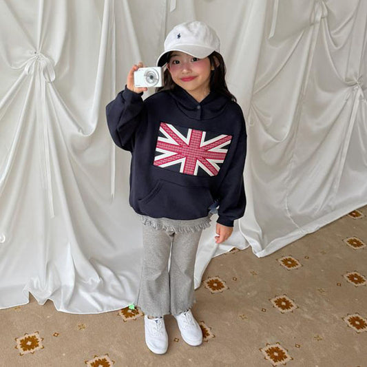 Titi Skirt Bootcut Pants Korean toddler skirt in heather made in Korea