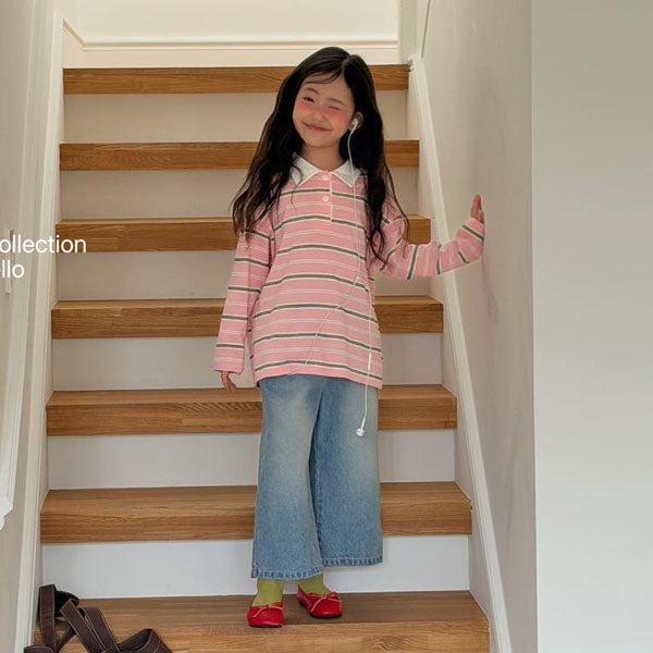 808 Denim Pants Korean toddler pants in light denim made in Korea