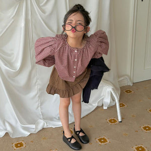 Hazel Purple Blouse