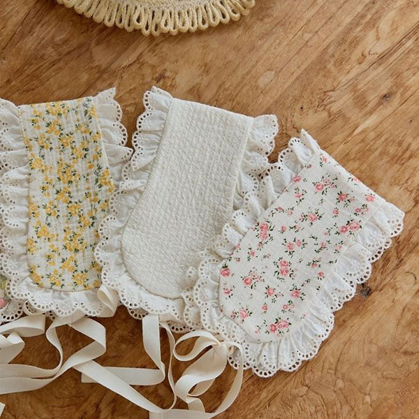 Ear Warmer Korean infant accessory in yellow made in Korea