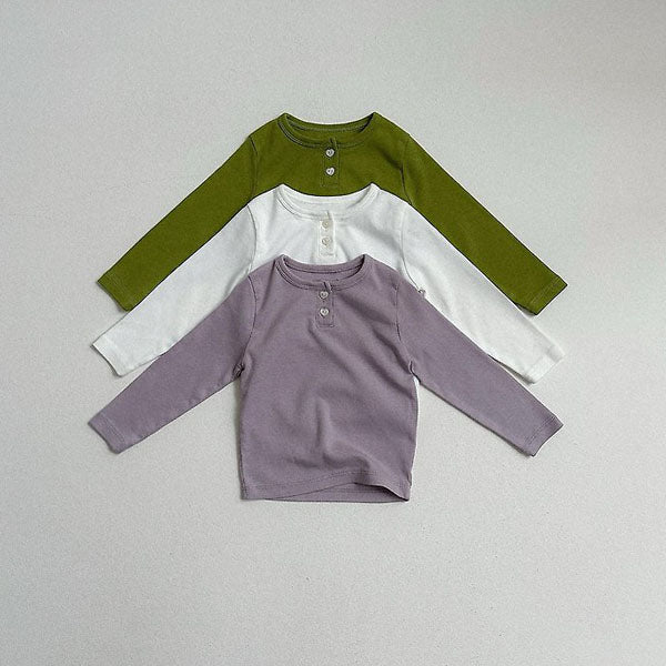 More T-Shirt Korean toddler t-shirt in ivory made in Korea