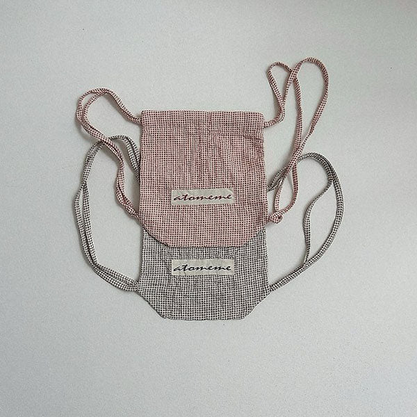 Cinnamon Bag Korean toddler accessory in red made in Korea