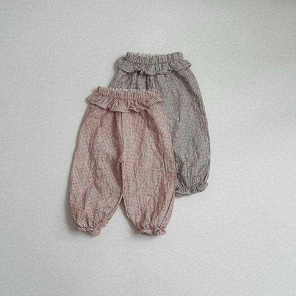 Cinnamon Pants Korean toddler pants in red made in Korea