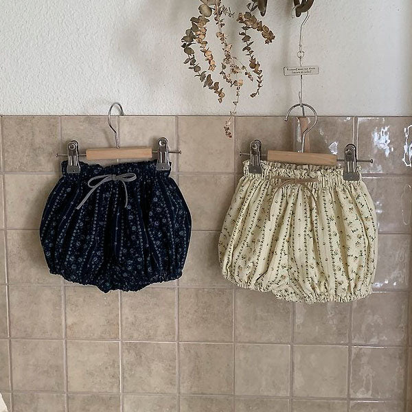 Bubble Pants Korean infant pants in navy made in Korea