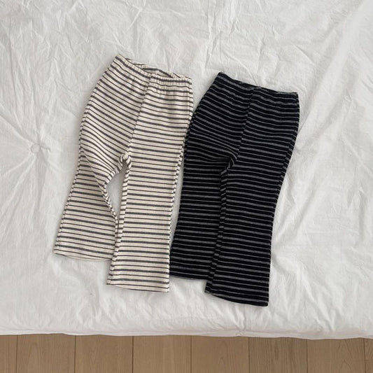 Luna Leggings Korean toddler pants in black made in Korea